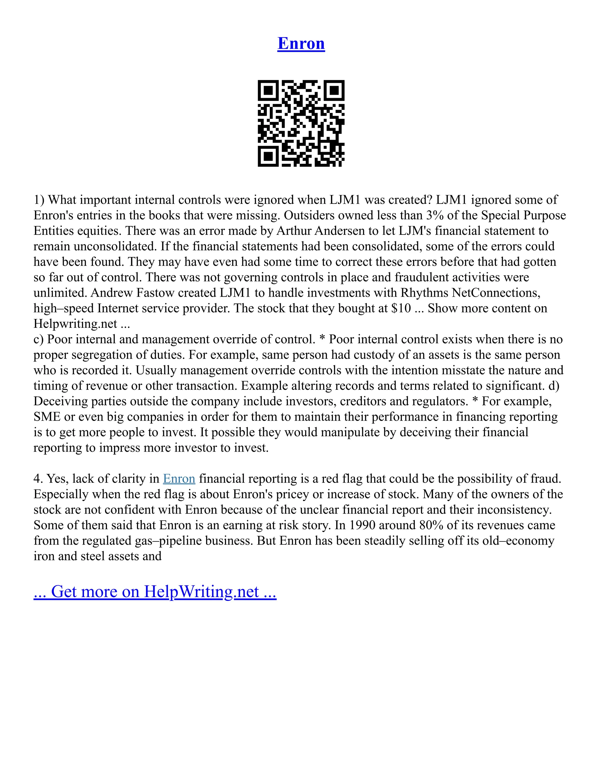 Enron PDF