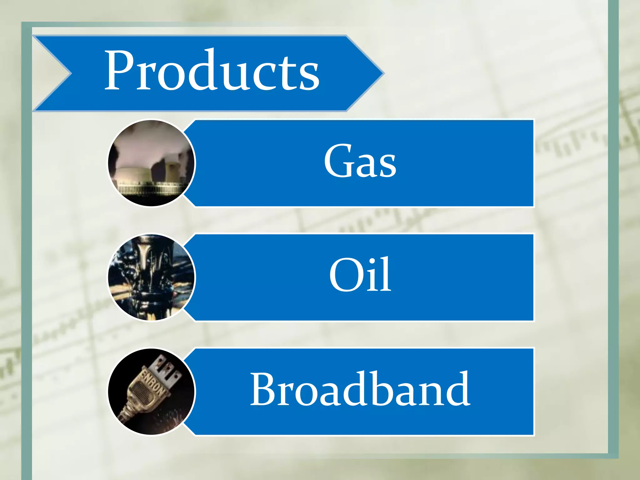 Products
Gas
Oil
Broadband
