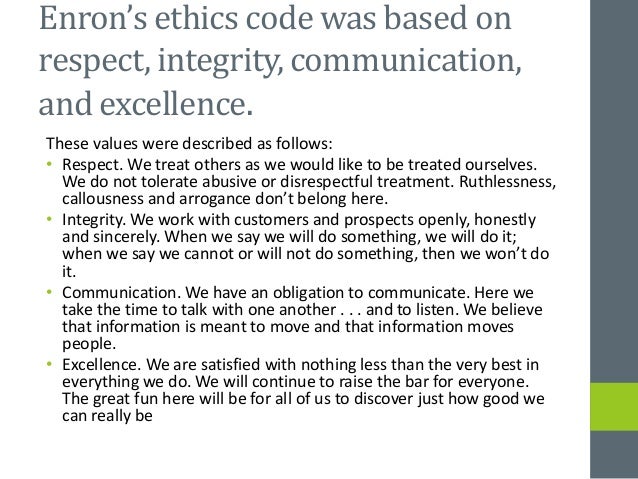 Enron essay