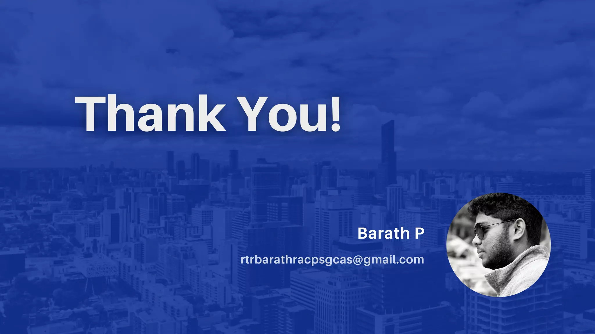 Barath P
rtrbarathracpsgcas@gmail.com