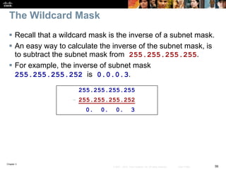 Ineverse Subnet Mask CCNP v6 Route: Implementing IP Routing Chapter 3 | PPTX