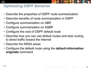 CCNP ROUTE V7 CH3 | PPTX