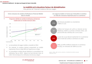 Propriété exclusive d’Eurogroup Consulting France © 
La mobilité est le deuxième facteur de déstabilisation Une percée de ...