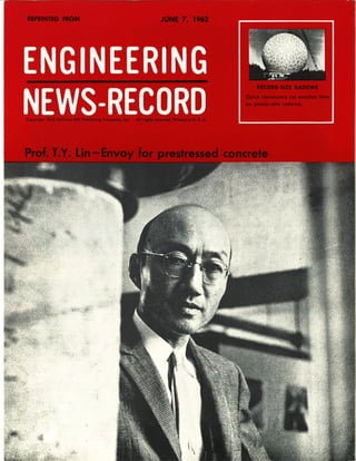 Engineering News-Record - T.Y. Lin - Envoy for prestressed concrete
