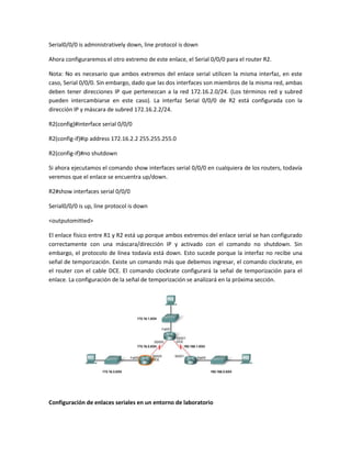 Enrutamiento estático | DOCX