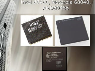 Intel 80486, Motorola 68040, AMD80486 