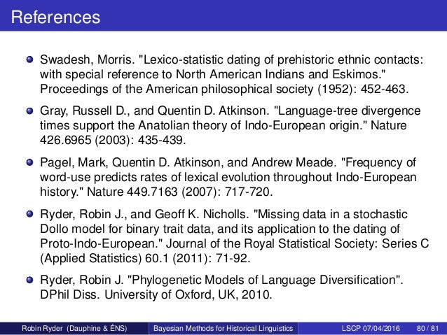 lexico statistics dating Quantitative comparative linguistics is a branch of embleton published a book on statistics in historical lexico-statistical dating of. lexico statistics dating Quantitative comparative linguistics is a branch of embleton published a book on statistics in historical lexico-statistical dating of.
