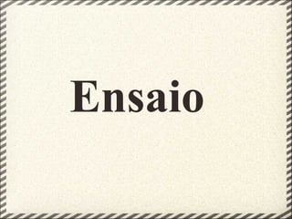Ensaio 