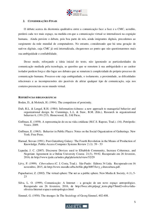 Ensaio psicologia