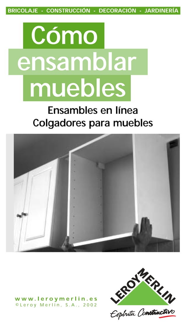 Ensamblar muebles en linea PDF