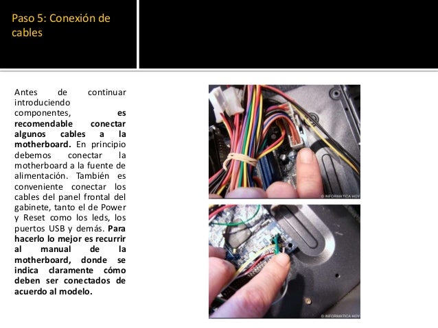 ensamble de una pc paso a paso ensamble de una pc paso a paso