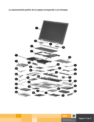 La representación grafica de la Laptop corresponde a una Compaq




                                                                  Página de Página 17 de 17
 
