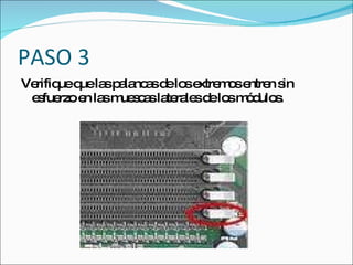 PASO 3
Ve ueq la p la a d lo e m se n s
  rifiq ue s a nc s e s xtre o ntre in
 e fue e la m s a la ra sd lo m d s
  s rzo n s ue c s te le e s ó ulo .
 
