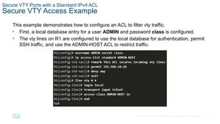 ENSA_Module_5.pptx_ACL_for_APV4_configuration | PPTX