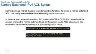 ENSA_Module_5.pptx_ACL_for_APV4_configuration | PPTX