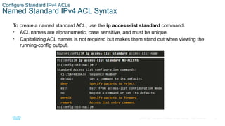 ENSA_Module_5.pptx_ACL_for_APV4_configuration | PPTX