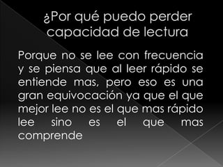 ¿Qué debo hacer primero leer o escribir?Leer porque no se puede escribir sin saber leer, y no podre entender lo que dice lo que escribo