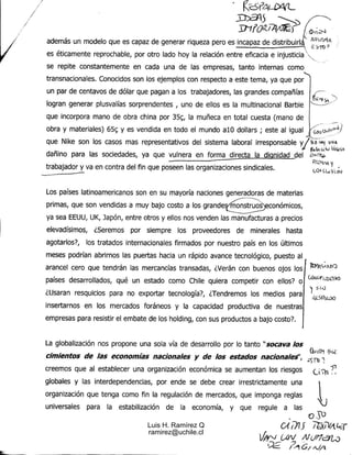 Luis H. Ramírez Q
ramirez@uchile.cl
 