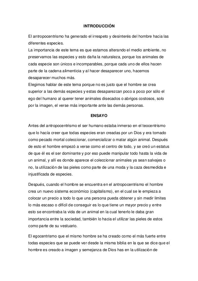 Texto Argumentativo Corto Sobre Los Animales En Peligro De Extincion