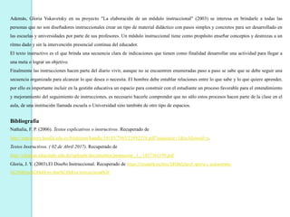 Ensayo de los texto instructivos | PPTX | Education