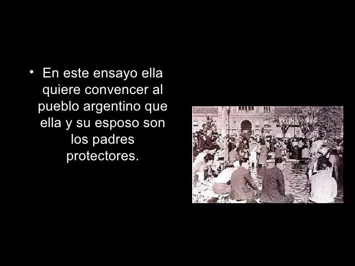 Eva peron essay picture