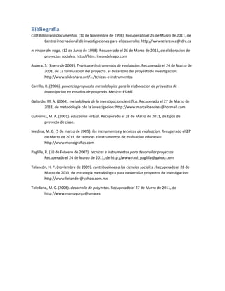 Ensayo de desarrollo de  proyectos