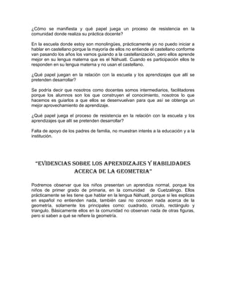 Ensayo de escuela | DOCX