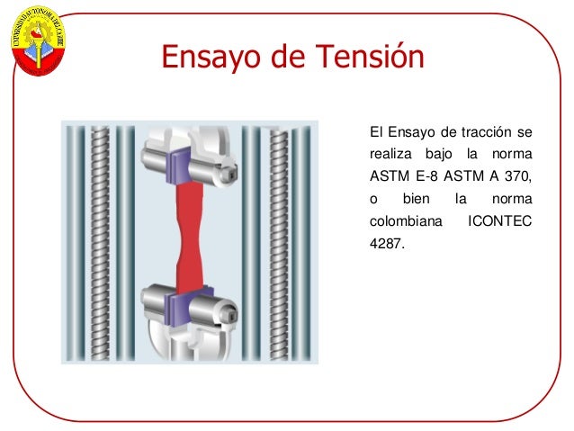 Ensayo de Tensión