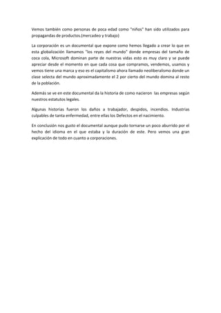 Ensayo de tics y la globalización