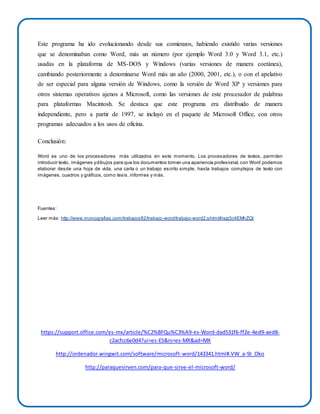 Ensayo de word | PDF