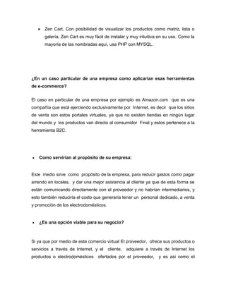 Ensayo e commerce | DOCX