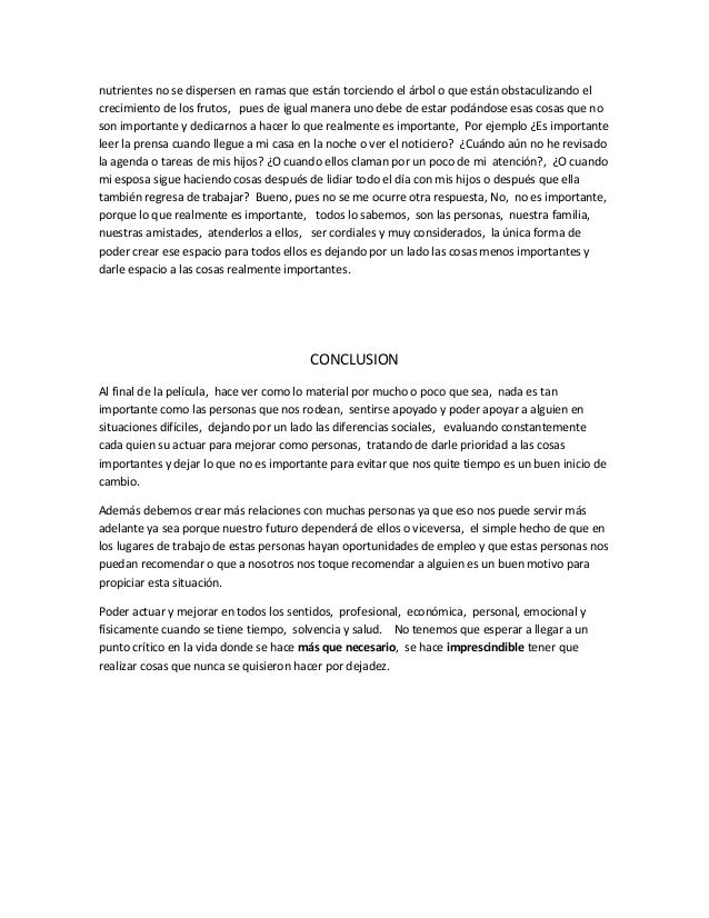 Ensayo el ultimo regalo