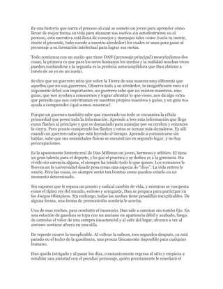 Ensayo en la pelicula el camino del guerrero | DOCX