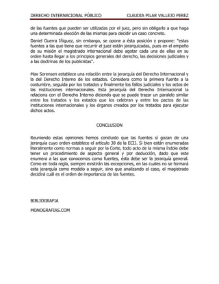 Ensayo internacional