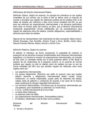 Ensayo internacional