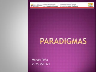 Maryet Peña
V- 25.753.371
 