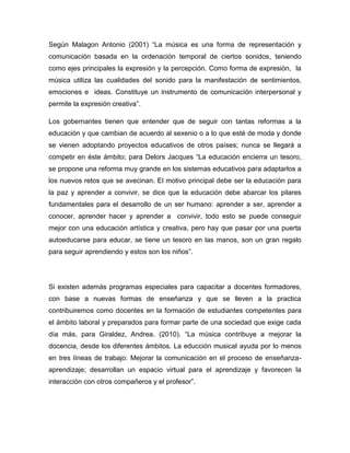 Ensayo musica electronica