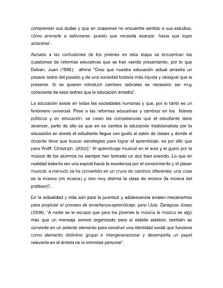 Ensayo musica electronica