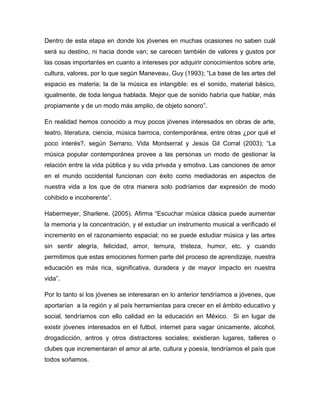 Ensayo musica electronica