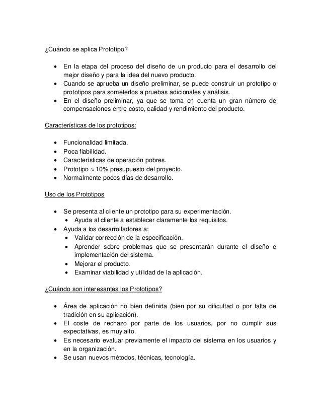 Ensayo prototipo