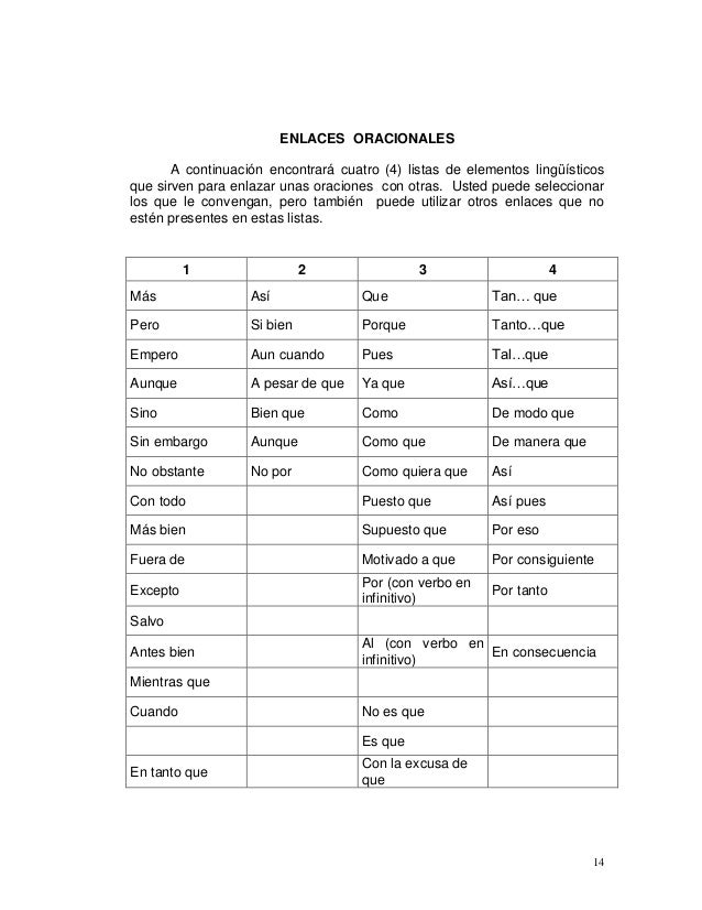 Ensayos Conectivos Relacionantes
