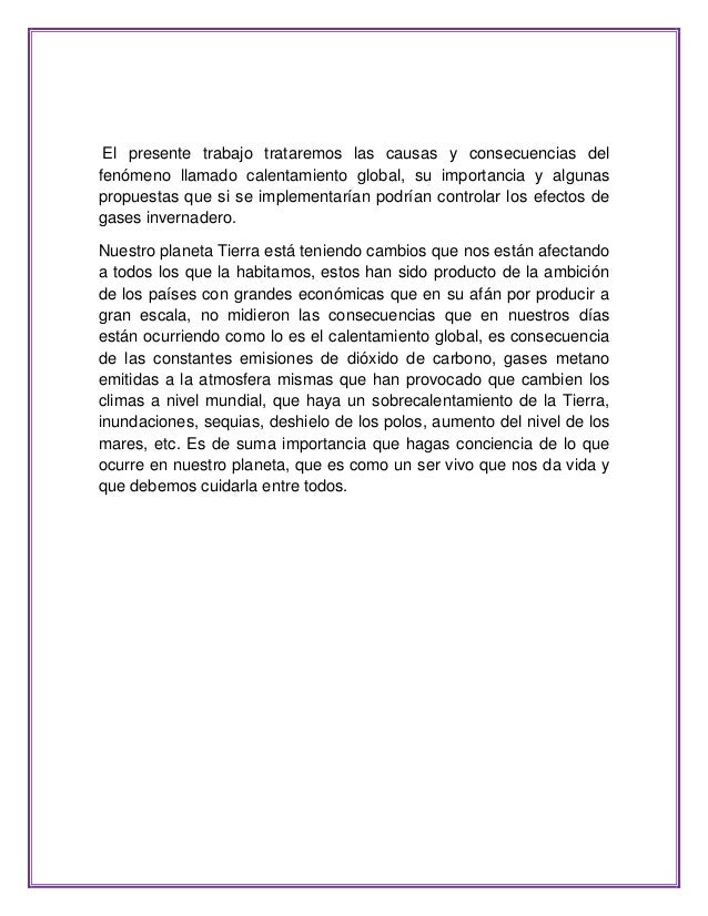 CAMBIO CLIMATICO ENSAYO PDF by betsygqmh - Issuu