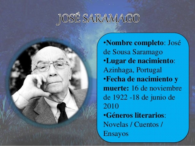 Jos Saramago