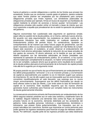 Ensayos sobre economía política