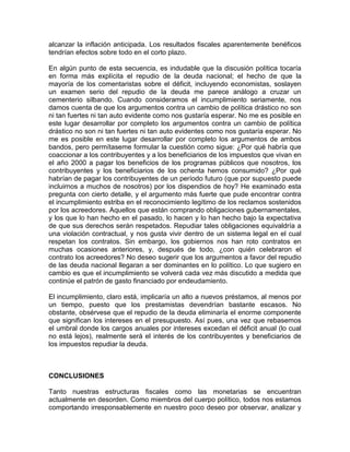 Ensayos sobre economía política