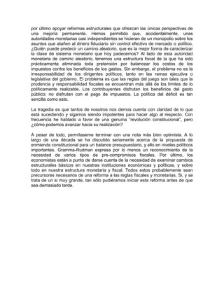 Ensayos sobre economía política