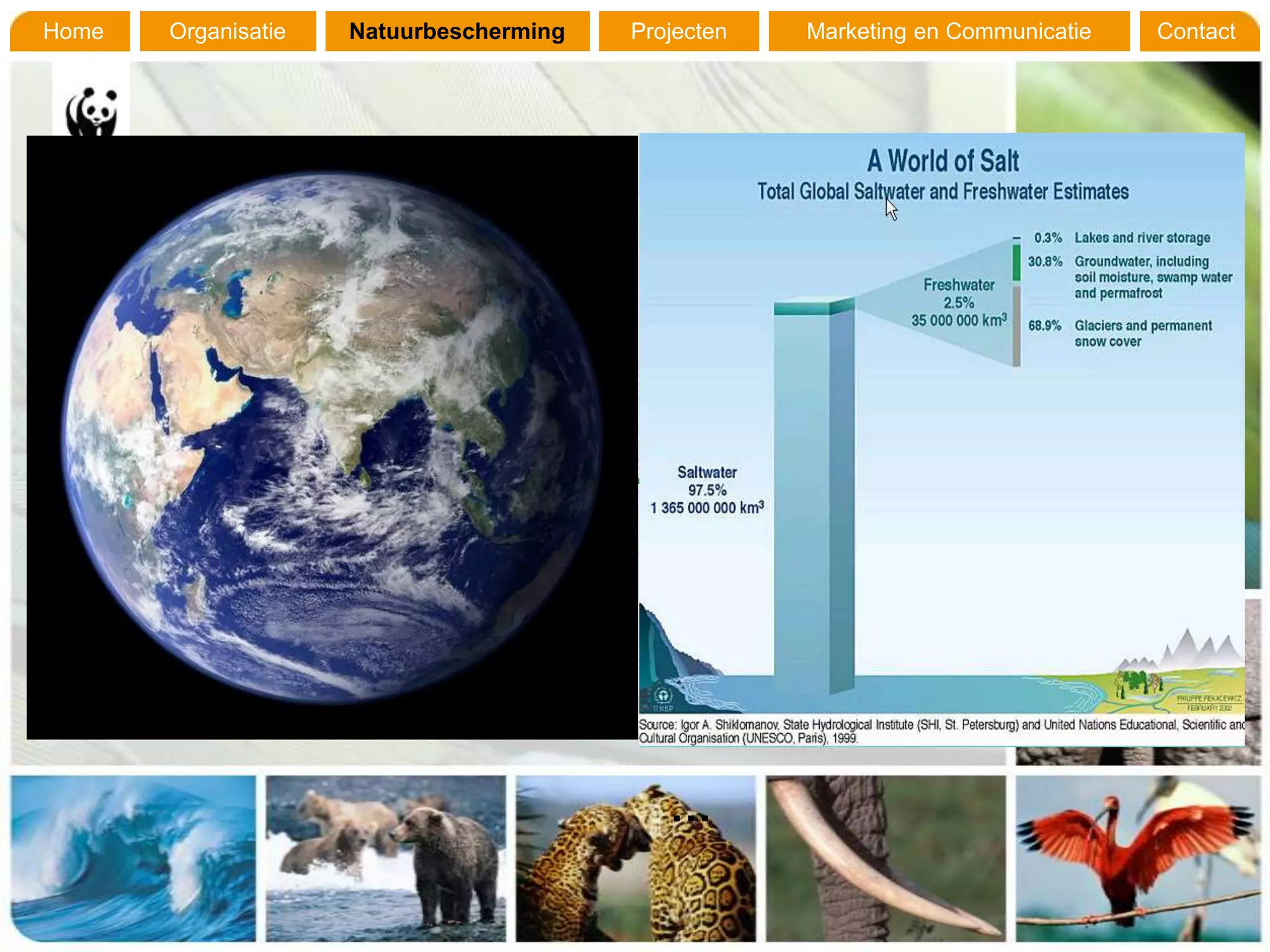 Home     Organisatie   Natuurbescherming   Projecten   Marketing en Communicatie   Contact




       Water, water everywhere…




                                              …
 