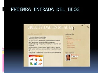 PRIEMRA ENTRADA DEL BLOG
 