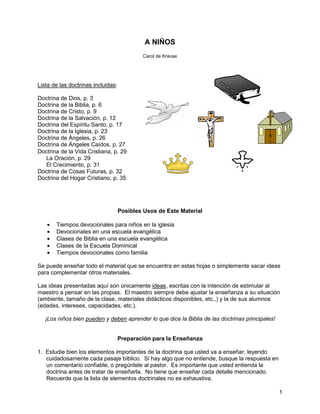 Actividades cristianas para niños de 9-12 años