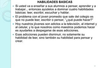 La enseñanza efectiva viene sólo a través de una persona cambiada.